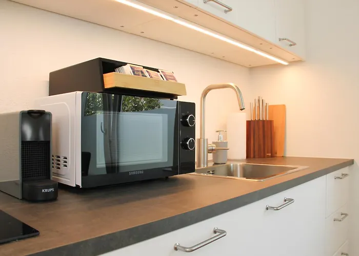 Bessa Homes Deluxe 6 Personen Klima Garten King Size Betten Lejlighed *